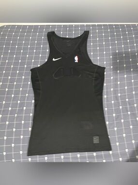 Nike Pro NBA Team Player Issue Breathable Compression Training Tank Top Size: L